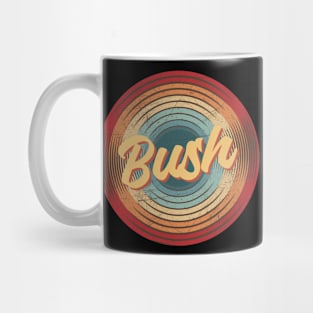 bush vintage circle Mug